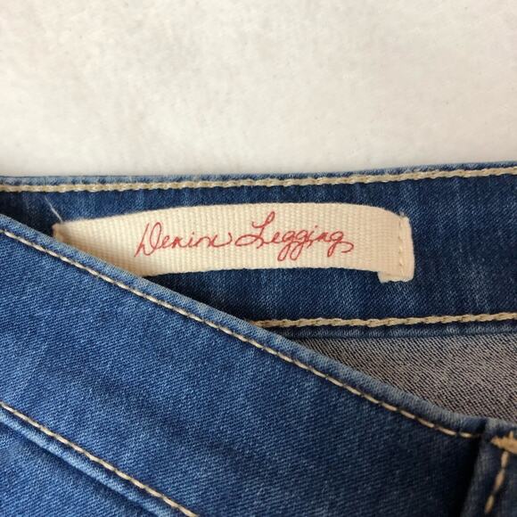 Decree Dip-Dye Denim Legging Jeans Juniors Size 5 - Picture 5 of 5